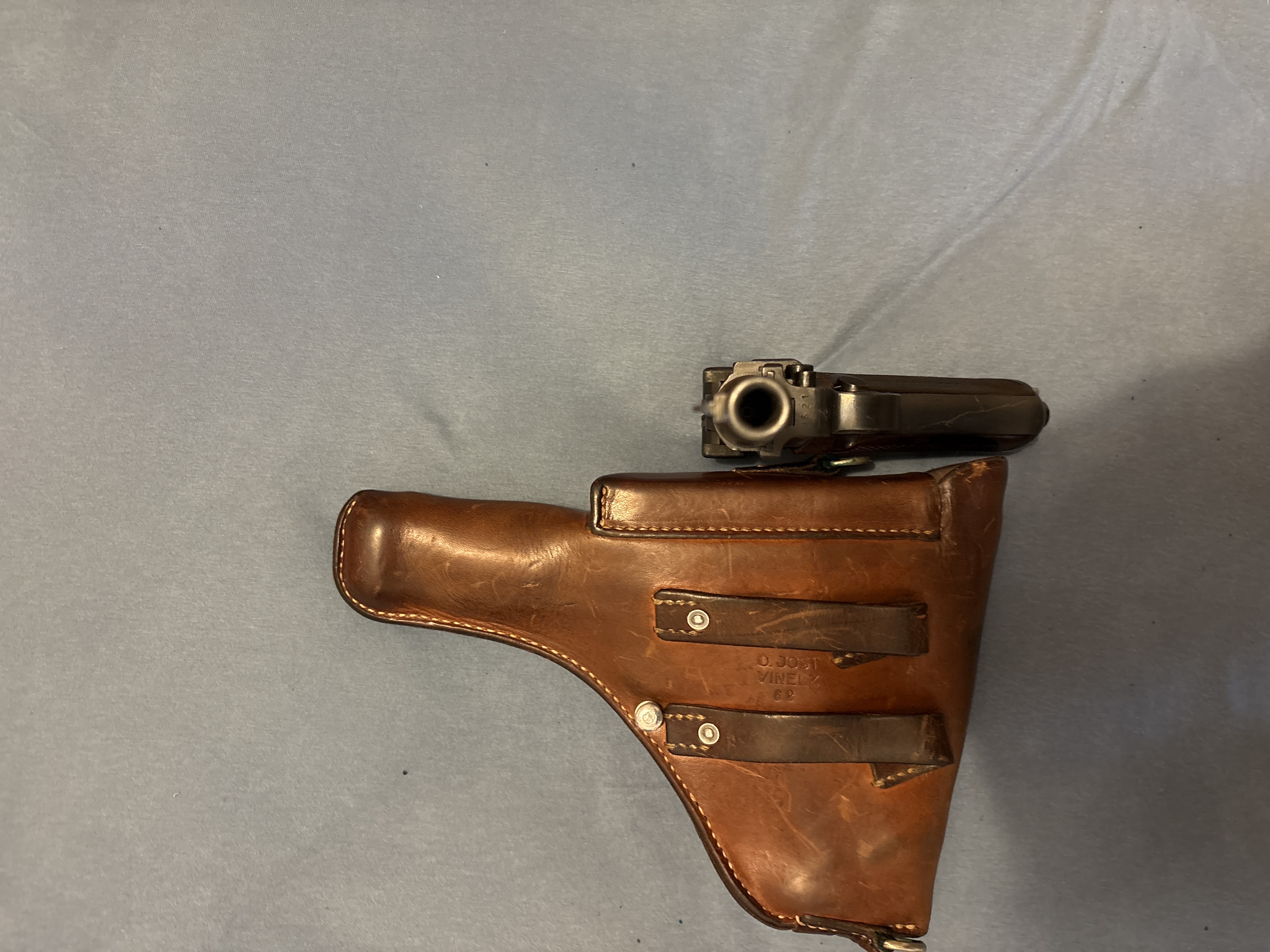 Luger P08 BYF 42 n°9521 - Mauser Oberndorf — Bild 4